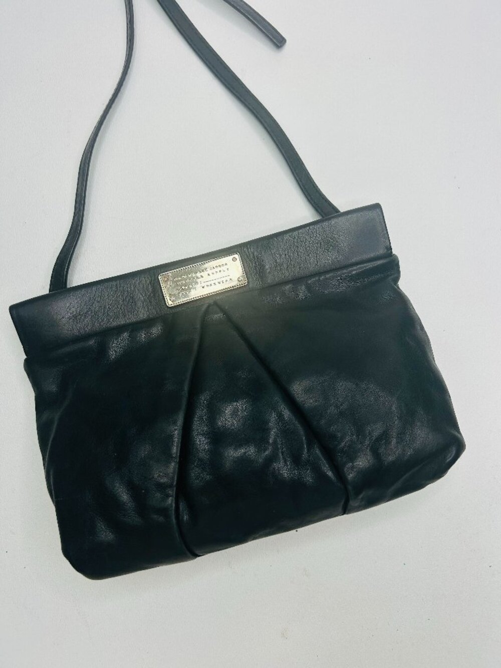 Marc by Marc Jacobs Marchive Percy Crossbody Black Leather Bag
